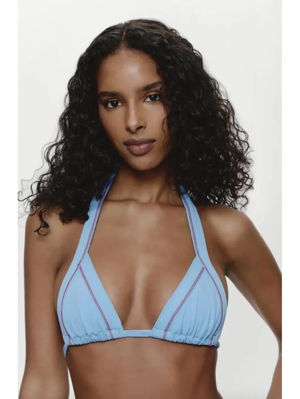 FRANKIE'S BIKINIS TAITE TRIANGLE BIKINI TOP
